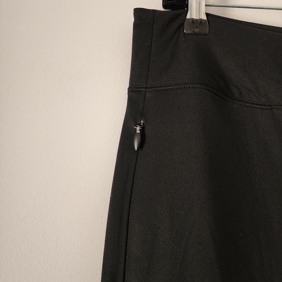 Chico's Zenergy Wide Leg Pintuck Black Pants‎ Size XL NWT - Picture 5 of 13